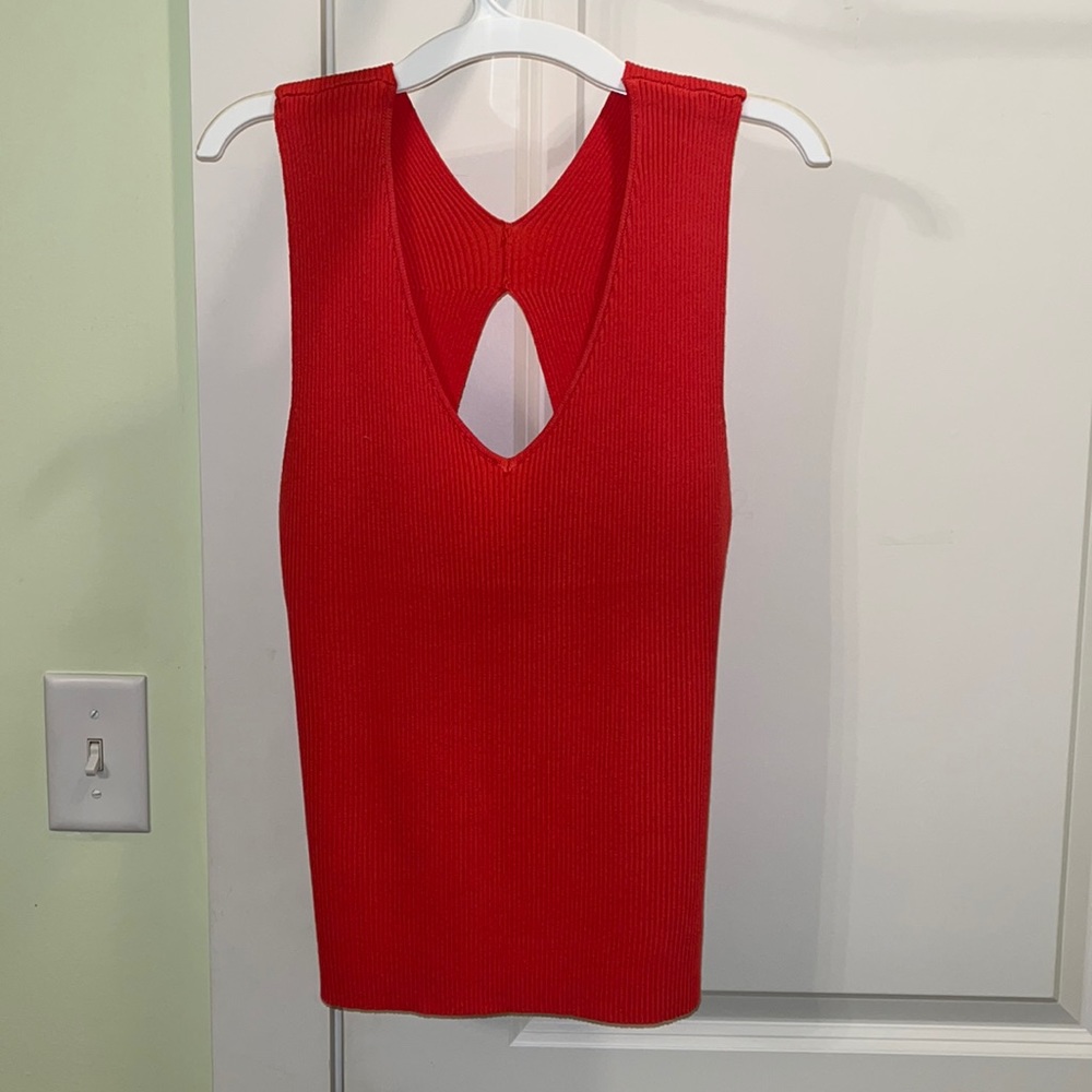 Pants Store NWT Ribbed Orange Top